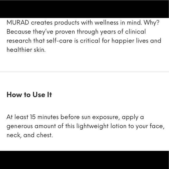 MURAD Essential moisture broad spectrum SPF 30 - Picture 3 of 3